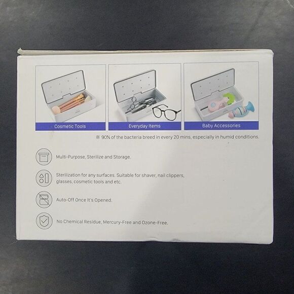 SUNUV UVC LED Sterilizing Box 59S Model S2 euc - Picture 6 of 7